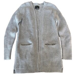 Wilfred Free Women Oversized Cardigan Sweater XXS Gray Merino Wool Duster Unwind